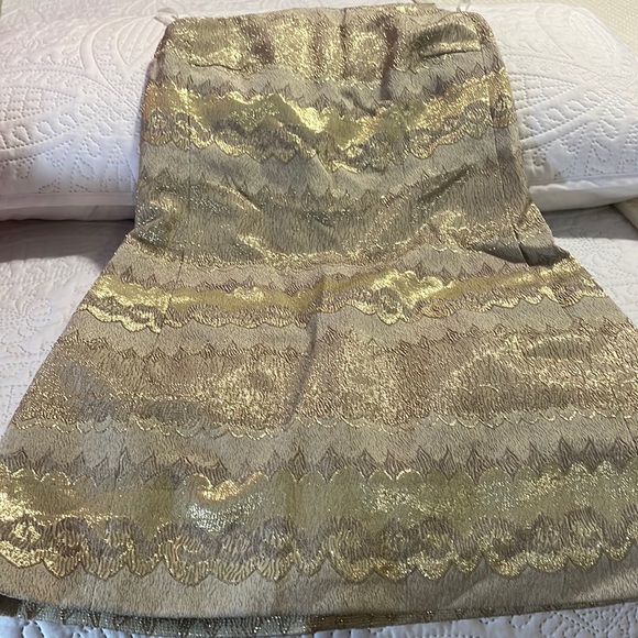 Marc Jacobs | Dresses | Marc By Marc Jacobs Gold Metallic Dress | Poshmark